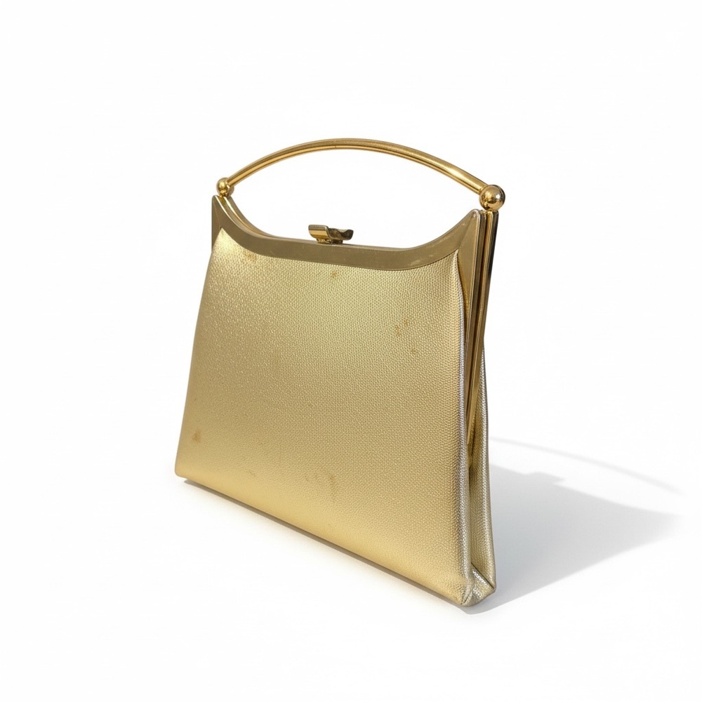 Elegant Gold Clutch Bag